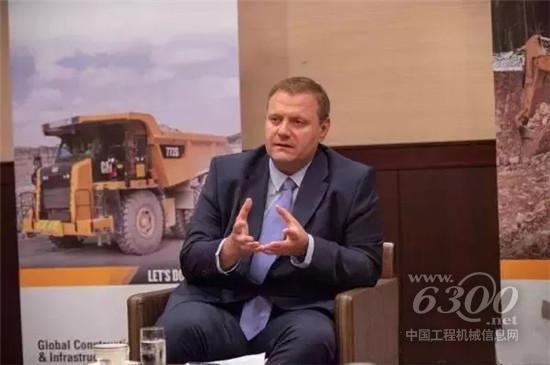卡特彼勒全球基礎建設部客戶解決方案總監