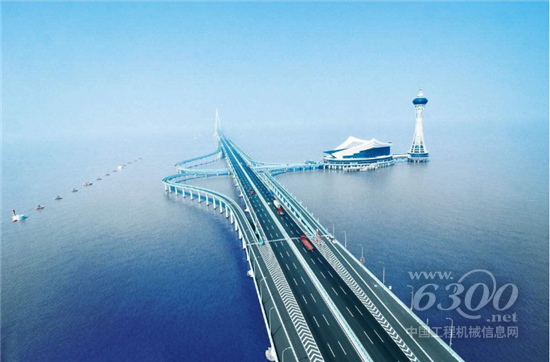 山推建友助建國內首座跨海高速鐵路橋