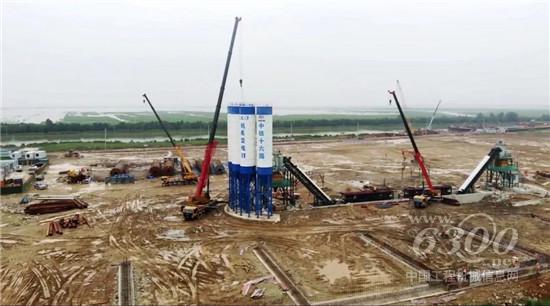 三一助力杭紹甬高速復線建設