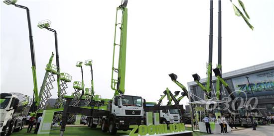 中聯(lián)重科驚艷亮相BICES 2019 智能制造共建美麗中國