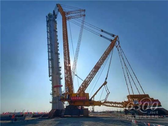 徐工4000噸2號車轉戰古雷