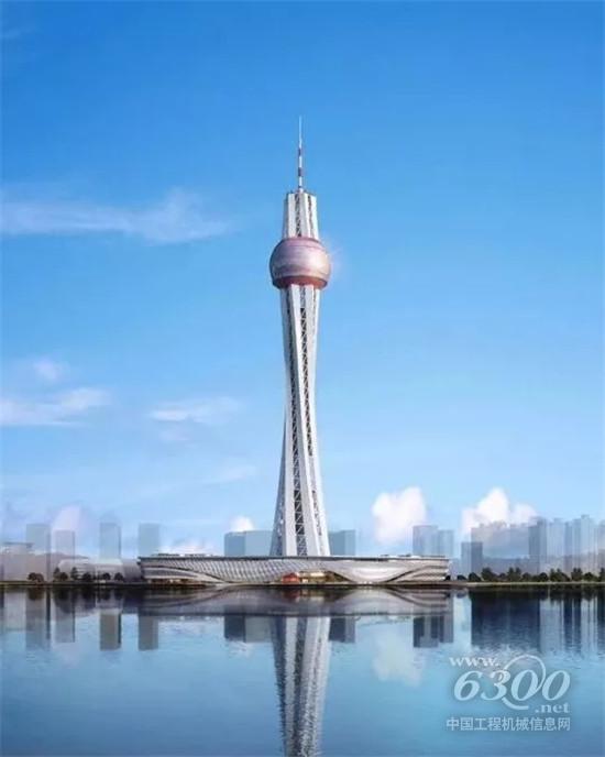 中聯重科砼機助力寧夏絲路明珠塔