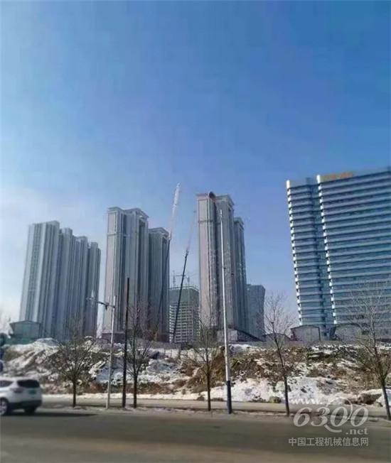 在銀裝素裹中，看徐工劍指蒼穹