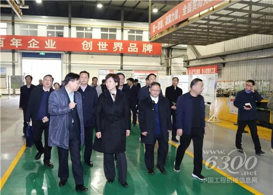 開封市委書記侯紅到中聯重科開封工業園調研