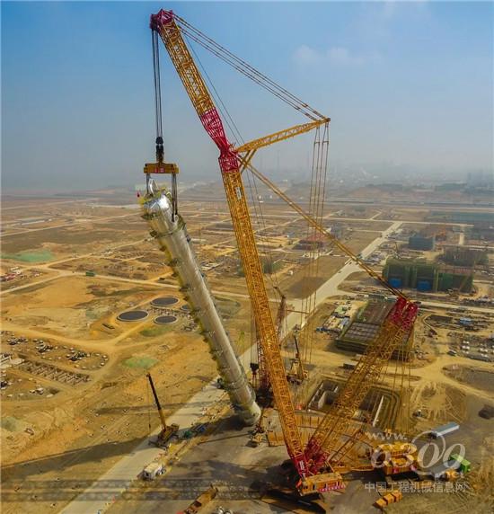 世界最大能級4000噸履帶式起重機(jī)2019年戰(zhàn)報回顧