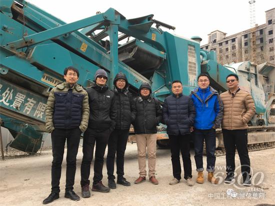 南方路機移動破碎篩分系列回訪（河南站）