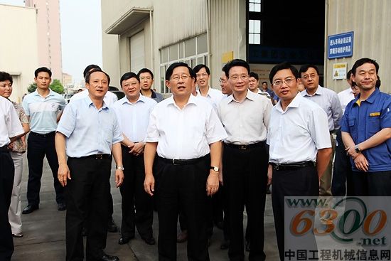 全國政協副主席、科技部部長萬鋼視察徐工