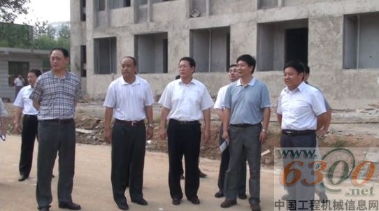 尹伯悅 山東常林工地視察